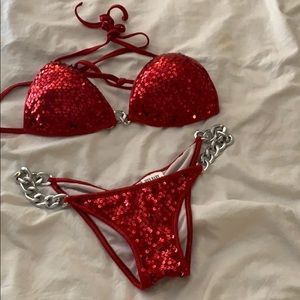 Sequin bikini
